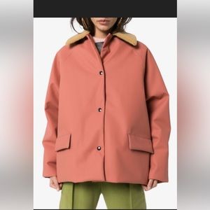 Kassl Edition salmon pink shearling jacket